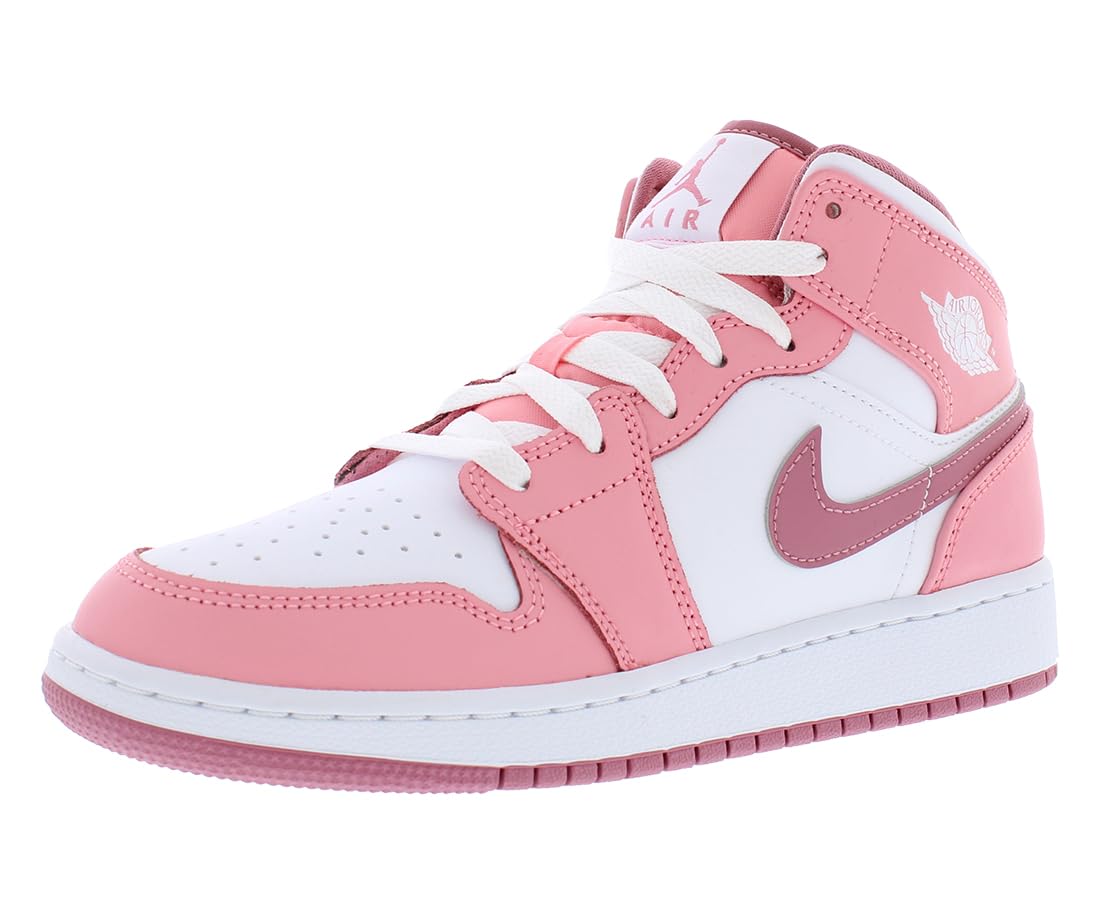 NIKE Air Jordan 1 Mid (GS), Zapatillas de básquetbol Niños