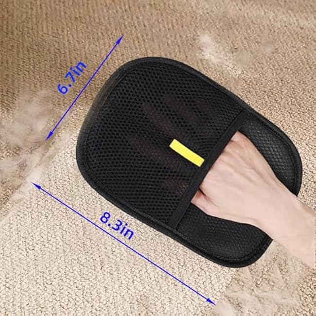 Pet Hair Removal Glove for Dogs & Cats-Upgraded Electrostatic Pet Hair Grooming Glove, Reusable Magic Brush Tool for Furniture, Couch, Carpet, Car Seats-uS9ykiht