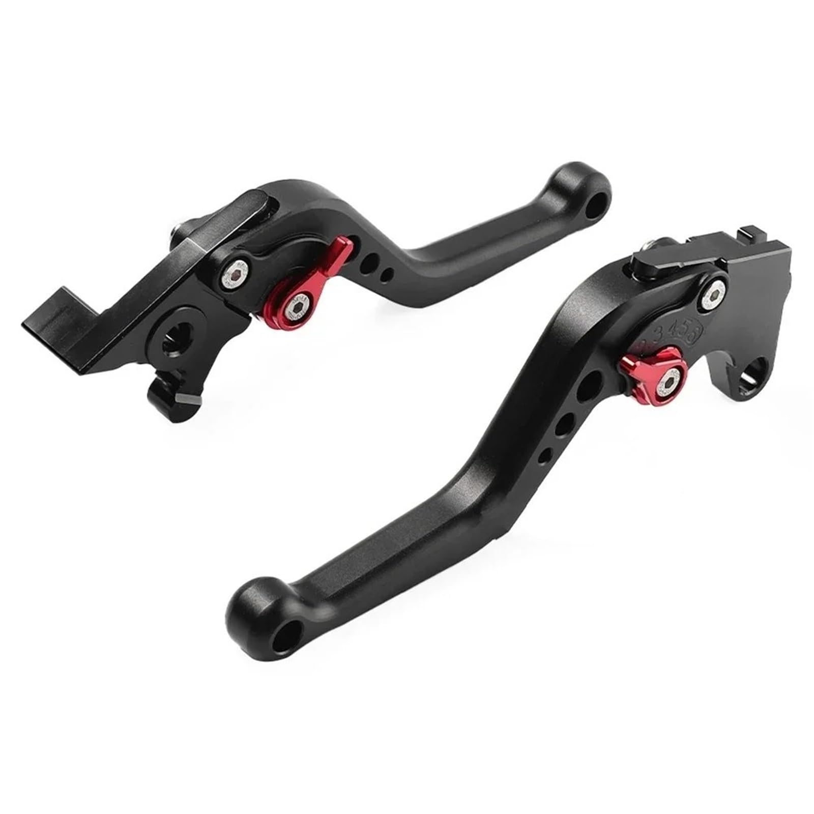 TINGYUS Motorbike Brake Lever for MT125 for YZF-R125 for XSR125 for MT-125 2016-2023 Adjustable Handle Lever Motorbike Brake Clutch Levers(A Black 2016-2019)