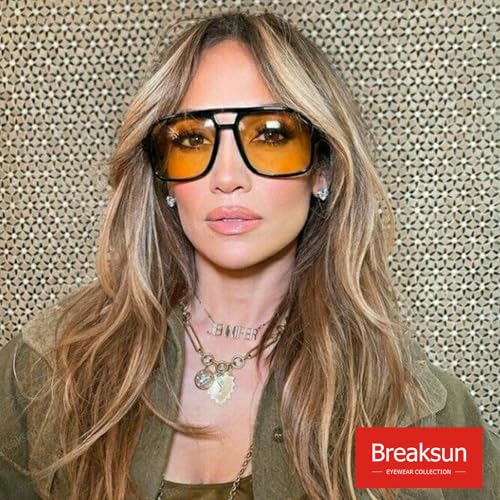 Retro Aviator Sunglasses for Women Men Trendy Classic 70s Square Green Aviator Sun Glasses Vintage Shades3