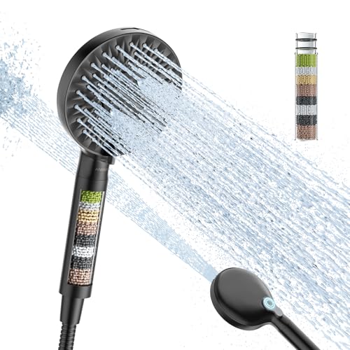 Économie d'eau et haute pression avec ce pommeau de douche