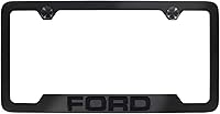 Vista 2 de Ford Marco de matrícula de metal estilo oscurecido, 2 agujeros