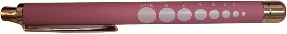2025 Lanterna Clinica Led Para Oftalmos, Medição De Pupila, Estudantes e Profissionais De Saude Modelo Novo e Moderno - DOCBEAM - (Rosa)