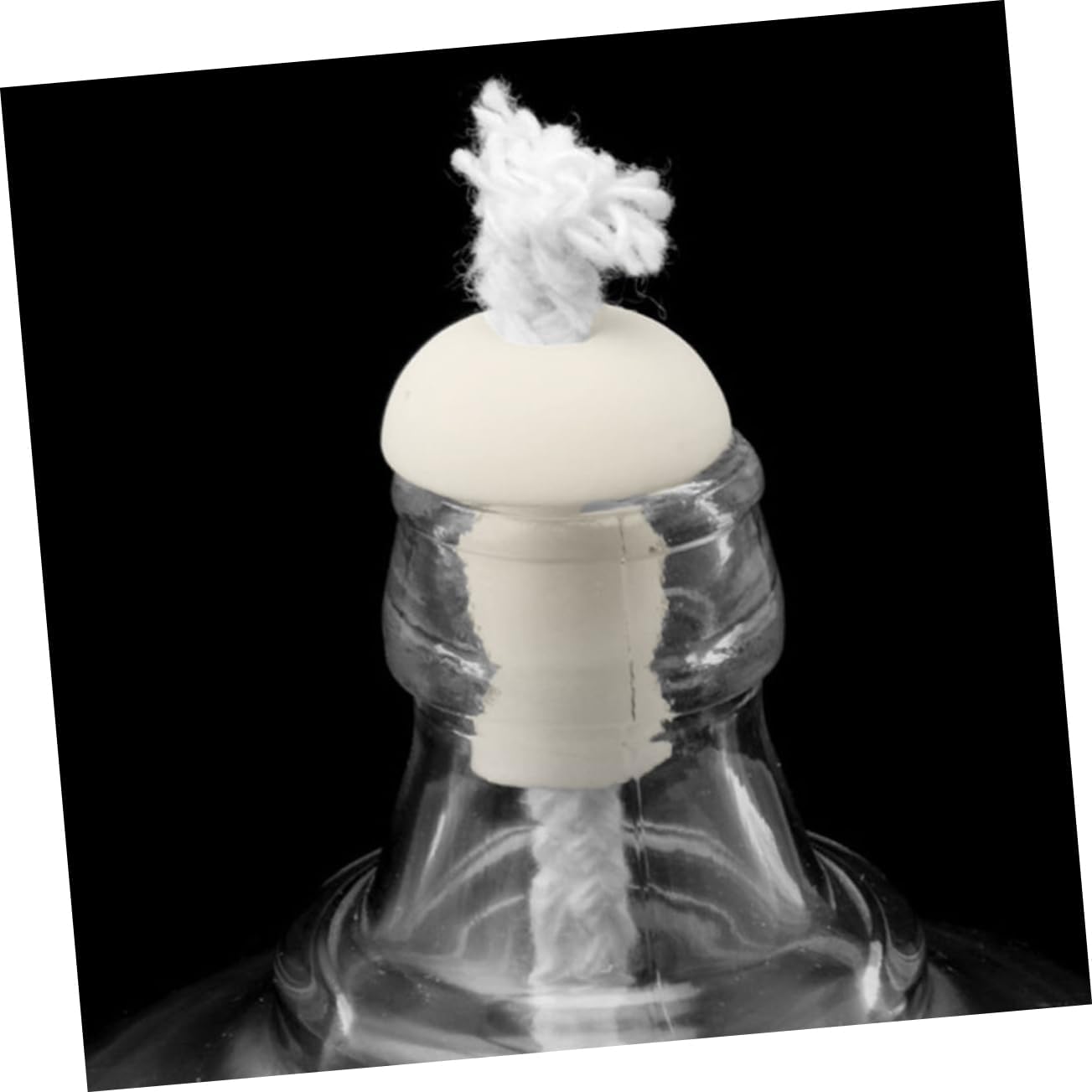 Cabilock 150pcs Ceramic Wick Holder for Oil Lamp Replacement Parts Sturdy Wick Stand for Kerosene Paraffin Lamps Accessories for Home Lighting and Decoration