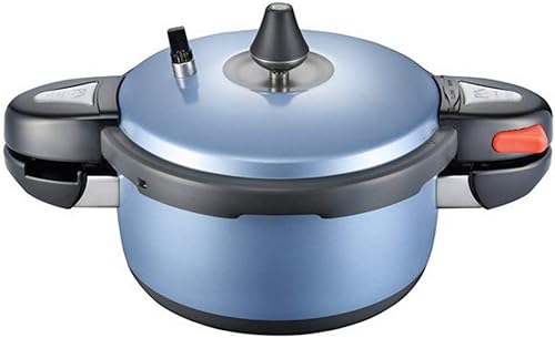 PN Poong Nyun Olla a presión para 4 personas, 2.5 cuartos de galón, color azul metálico