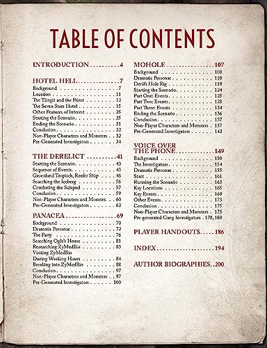 Petersen's Abominations: Tales Of Sandy Petersen (Call Of Cthulhu Roleplaying) #TOP2
