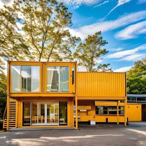 Durable Modified Shipping Container Restaurant, Prefab Container ...