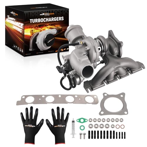 maXpeedingrods K03 Turbo Turbocharger Kit for Audi A4 2.0T for B7 BUL BWE BWT 2005-2009, 53039880106 06D145701B, Basic VL Series