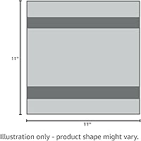 Vista 2 de Juego de toallas económicas (blanco) – 11 x 11 pulgadas, 100% algodón de rizo altamente absorbente, trapos de lavado para limpieza general, baño