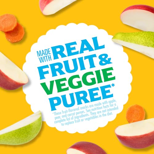 Image of Mott's Assorted Fruit Snacks Family Pack, Gluten Free Gummies, Made with Fruit & Veggie Juice, Good Source of Vitamin C, Gelatin Free, 40 Count Individual Pouches, 32 oz