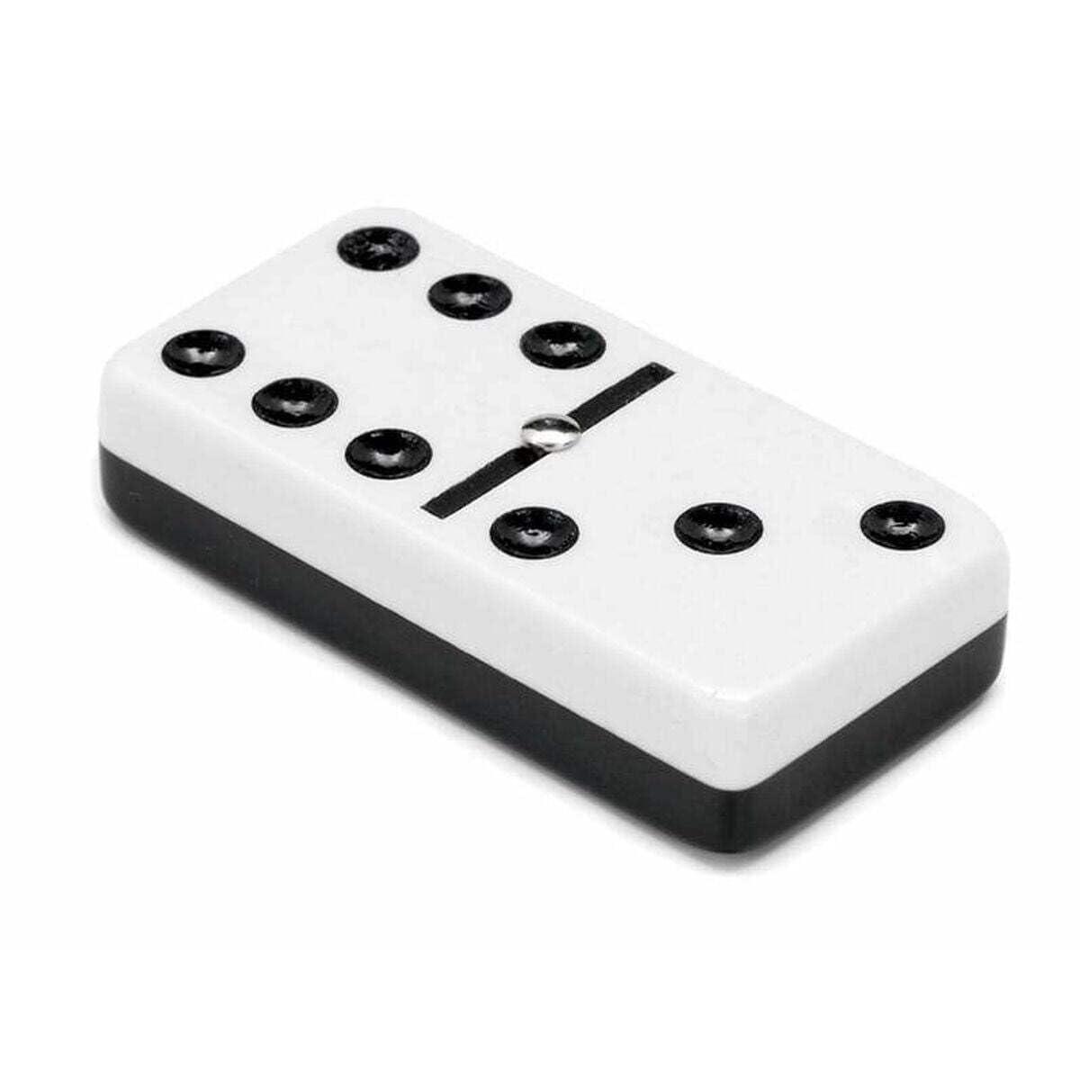 Cayro - XXL Domino - + 6 lat - gra planszowa dla dzieci i dorosłych - duże płytki - klasyczna gra w domino - z drewnianym pudełkiem do przechowywania płytek - od 2 do 4 graczy