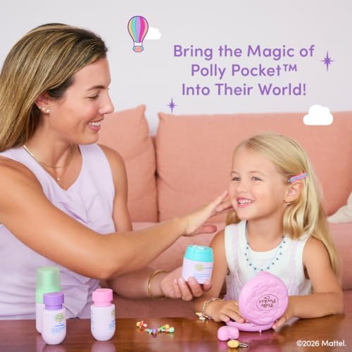 Image of Evereden x Polly Pocket Travel Size Kids Skincare & Haircare Set + Lip Balm