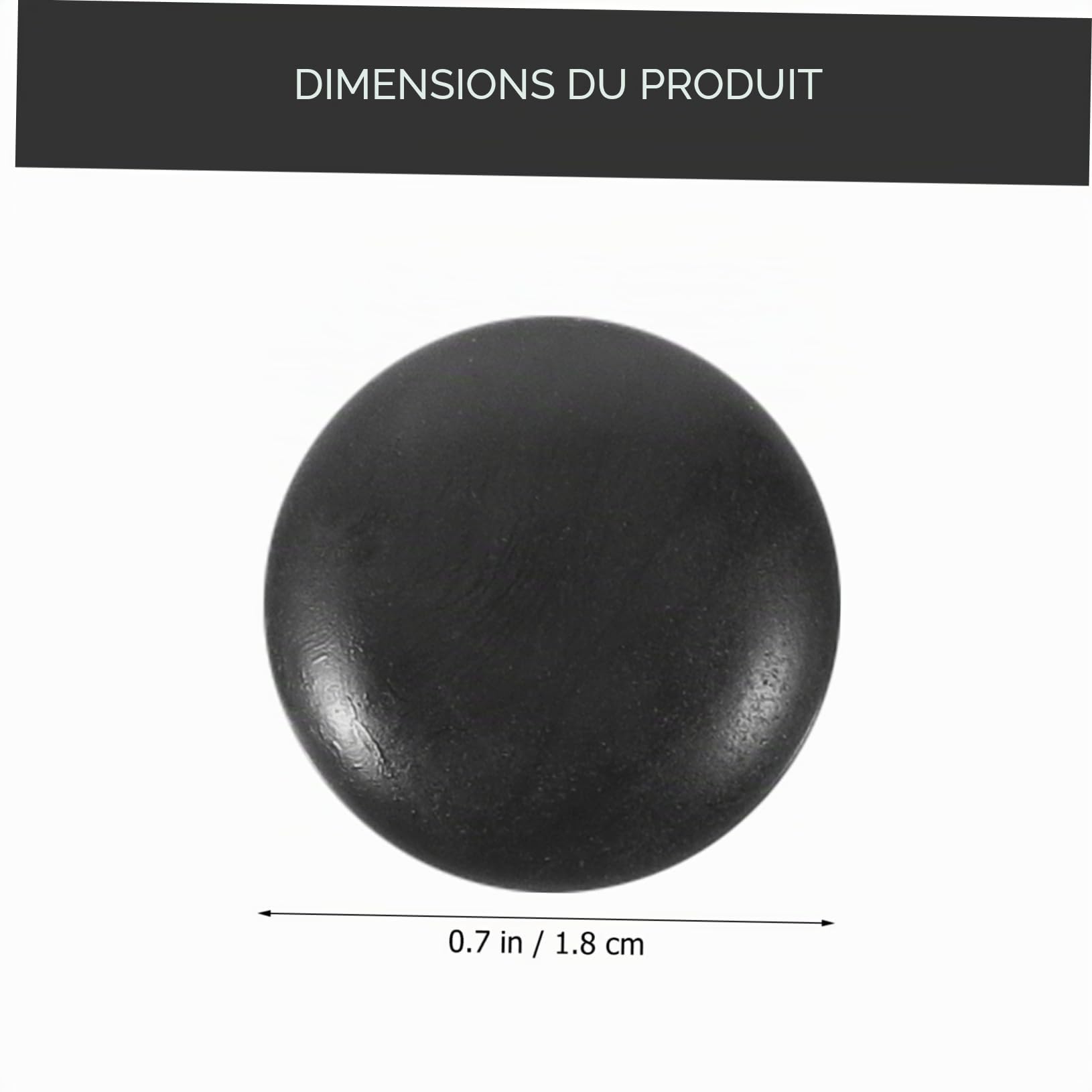 Yardwe 360 Pièces Petites Pièces D'Échecs Go en Résine Lisse Accessoires Artisanaux Résistants Aux Bris pour Jeux De Société Traditionnels Et Réunions Familiales