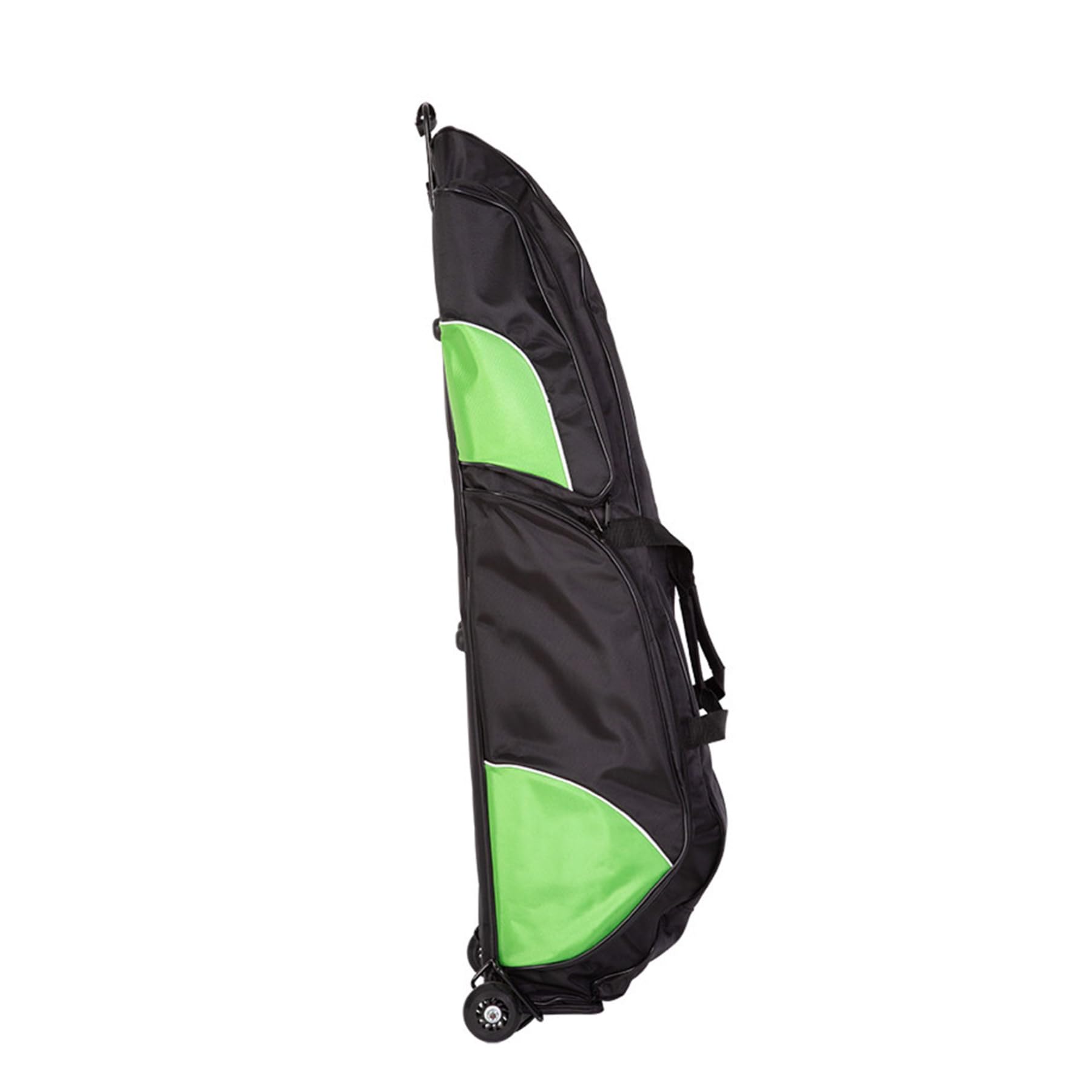 Funda de Esgrima con Ruedas Impermeable para Espada Sable Florete | Bolsa Trolley de Esgrima para Equipo y Accesorios para Adultos y Jóvenes,Black+Green