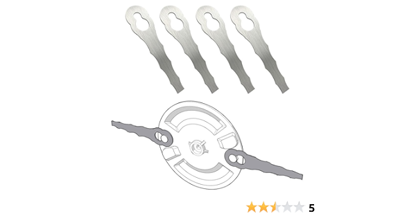 Dechoga Juego de 4 cuchillas de repuesto compatibles, para ...