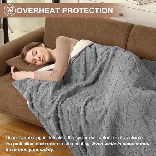 Caromio BM-P0211C Heated Throw Blanket thumb #6