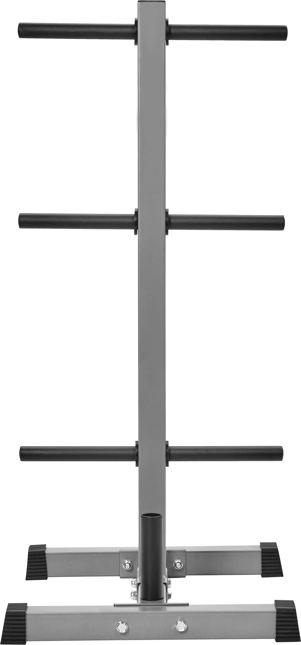Bad Company BCA-98 - Soporte para discos de pesas con 6 soportes para discos de pesas de 30/31 mm (6 soportes para discos de pesas de 30/31 mm, capacidad de carga máxima de 200 kg)