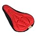 Produktbild Jooks Bike Seat Cover 3D Silicone Gel Pad Bike Saddle Cover with Waterproof Saddle Cover Gel Bicycle Seat Suitable For Mountain Bike Seat Pad Bike Cushion Saddle Cover Black
