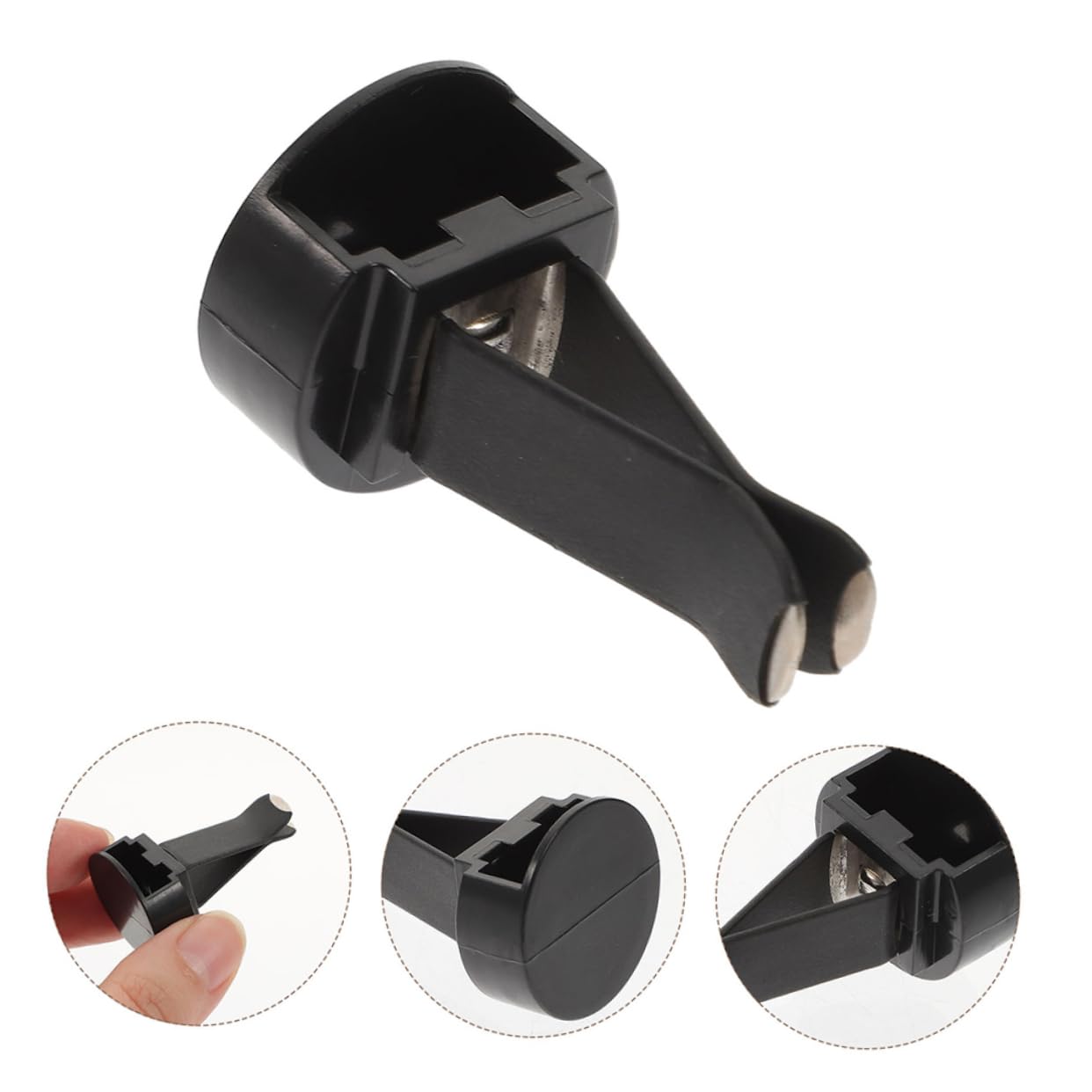 PartyKindom 240 Stk Lüftungsclips Lüftungsclip für Autoerfrischer-Clips Zubehör für im Auto Auto-Steckdosen-Clips automatische Lüftungsclips Metall