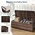 75 Gallon Outdoor Storage Bench, All-Weather PE Rattan Deck Box with Seat, Wicker Patio Furniture for Cushions, Garden Tools, Pool Accessories, Water-Resistant and Durable (Brown White)