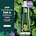 Green Beaver All Natural Organic Toothpaste, Vegan, Fluoride Free & Gluten Free Toothpaste, Spearmint Flavor, 75ml, 3 Pack