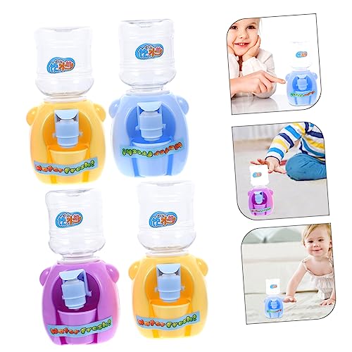 TOGEVAL 4 Conjuntos De Mini Dispensador De Água Divertido Para Crianças Mini Dispensador De Água Min