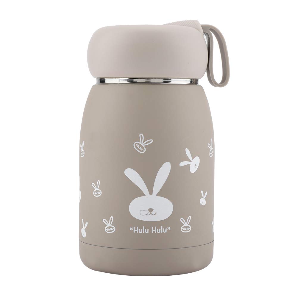 Vacuum Cup Insulation Coffee Bottle, 320ml Mini Cute Rabbit