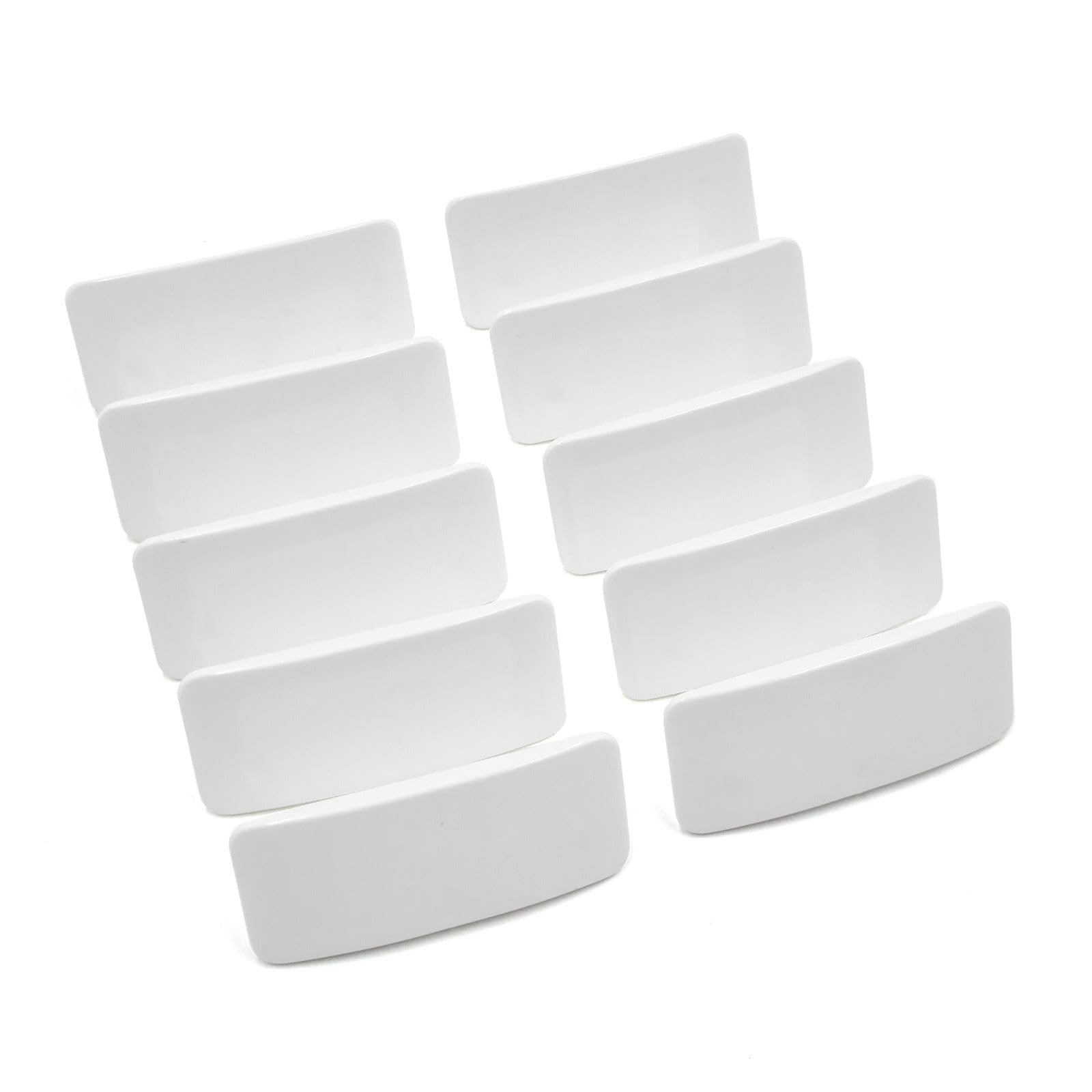 Cockspur Window Handle Striker Plate Wedges (10 Pack) - White (3mm)
