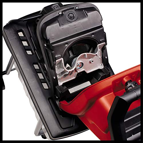 Einhell Trituradora eléctrica de cuchillas GC-KS 2540 CB (2 cuchilla reversibles acero especial, gran boca de tolva, interruptor protección motor, recogedor de 55l, asa de transporte incl. prensador)