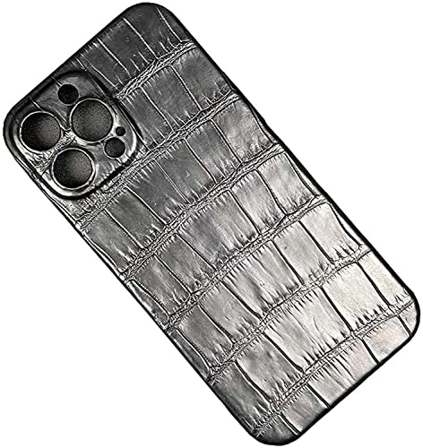 Coque iPhone 12 Pro KANUZ aspect croco chic | Protection caméra et anti-choc élégante
