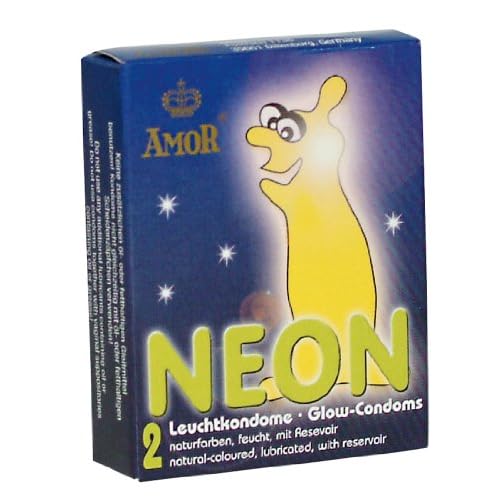 Profilattici Amor Neon 2 Pz