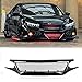 ABS Modifiziertes Ansauggitter rotes Logo passend für Honda Ten Generation Civic Racing Grills FC1JDM 2016-2021