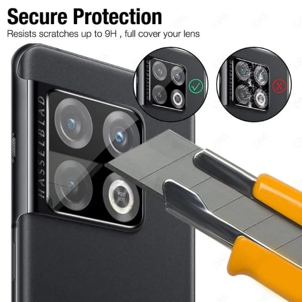 Image of Xmon Back Camera Lens Protector for OnePlus 12 (1 Pack) Premium Camera Glass Protector Guard, Anti-Scratch, Ultra-Clear, Easy Installation