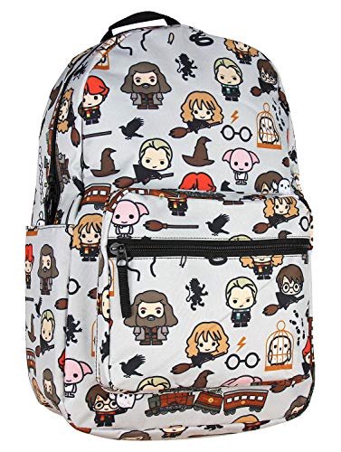 Harry Potter Chibi Characters Art Sublimated Travel Backpack Bag