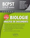 programme biologie bcpst 2  Biologie - Analyse de documents - BCPST 1re et 2e années