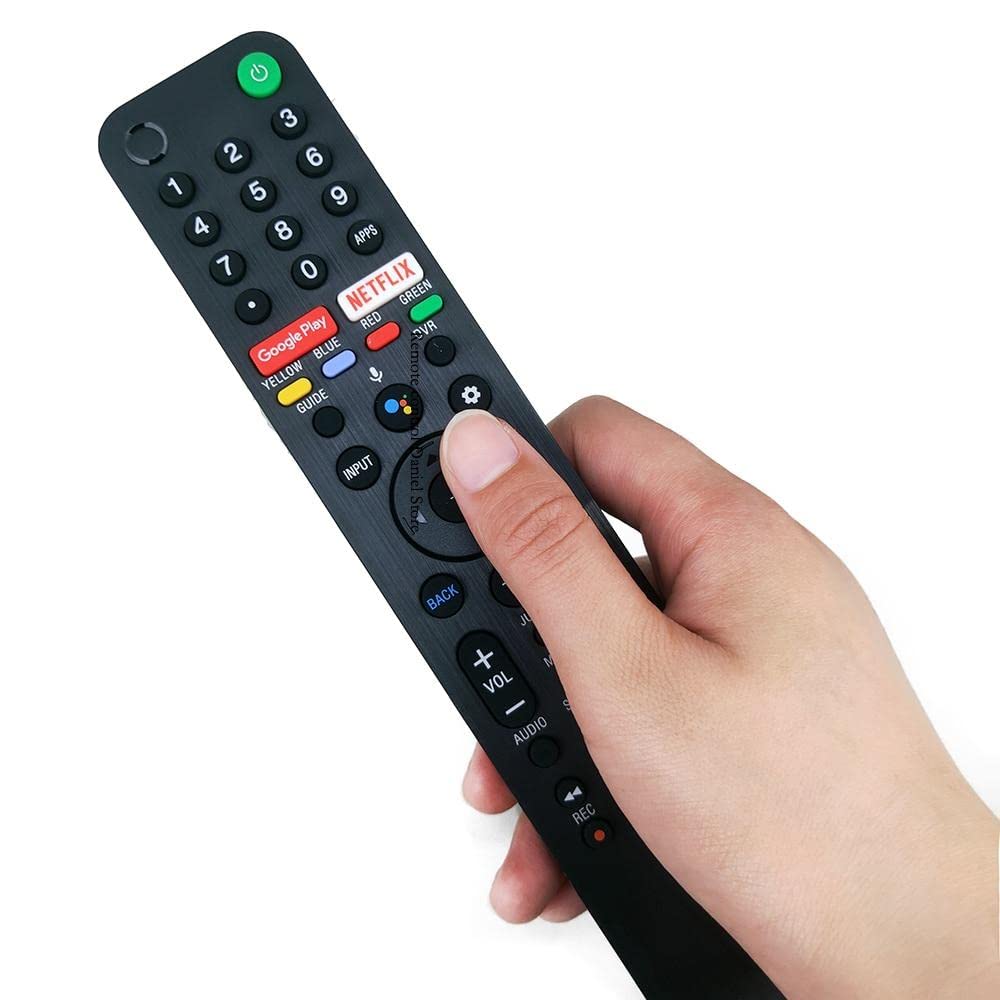 Biigtrii New RMF-TX500U Voice Remote Control for SO-NY 4K Smart TV XBR-75X900H KD-75XG8596 KD-55XG9505 XBR-48A9S XBR-850G XBR-98Z9G