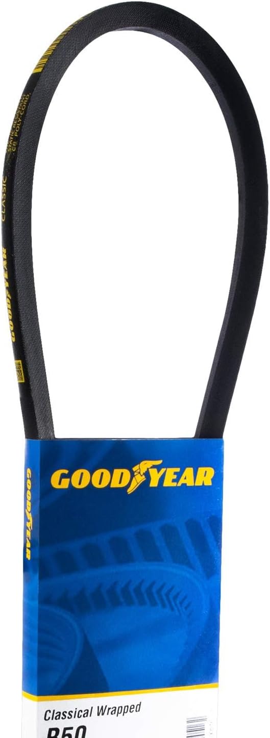 Goodyear Belts B56 Classic Wrapped Industrial V-Belt, 59" Outside Circumference