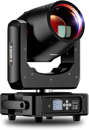 SHEHDS Moving Head Stage Lights Bulb 230W 7R 8500K 14Gobos 14 Colors Wash/B/Frost/Rainbow Stage Effect 1.2  30 Angle 8-Facet Prism DMX512 Sound Activated DJ Lights