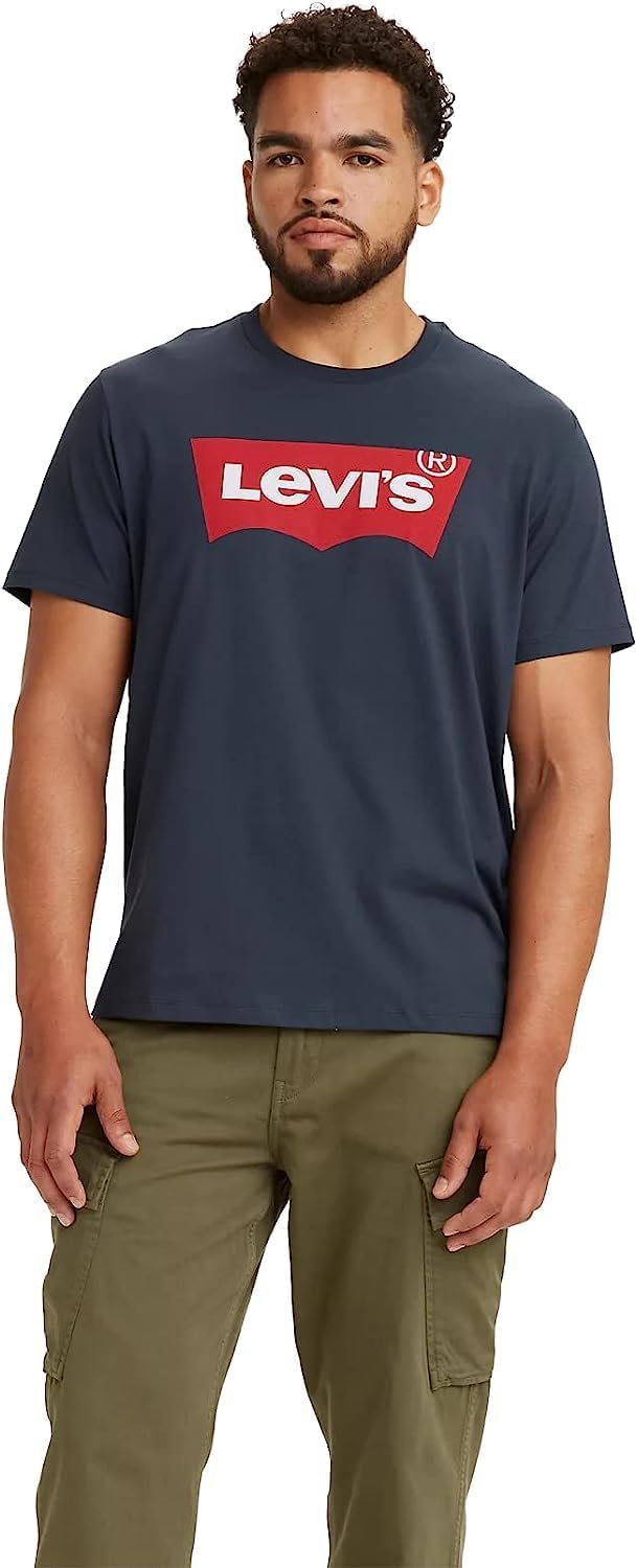 Levi'sMen's Graphic Set-In Neck T-Shirt 177830139, Blue, XXL