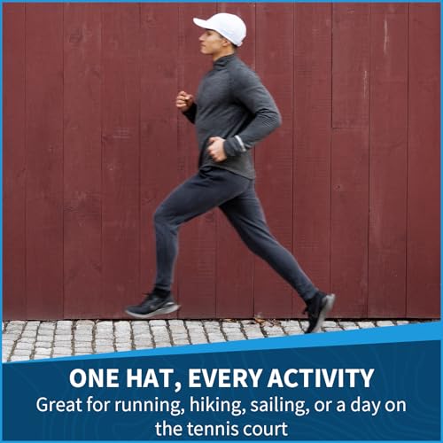Image of TrailHeads Men's Running Hat with UV Protection | Quick Dry Sports Hats for Men | UPF 50 Hats | Summer Hats for Men