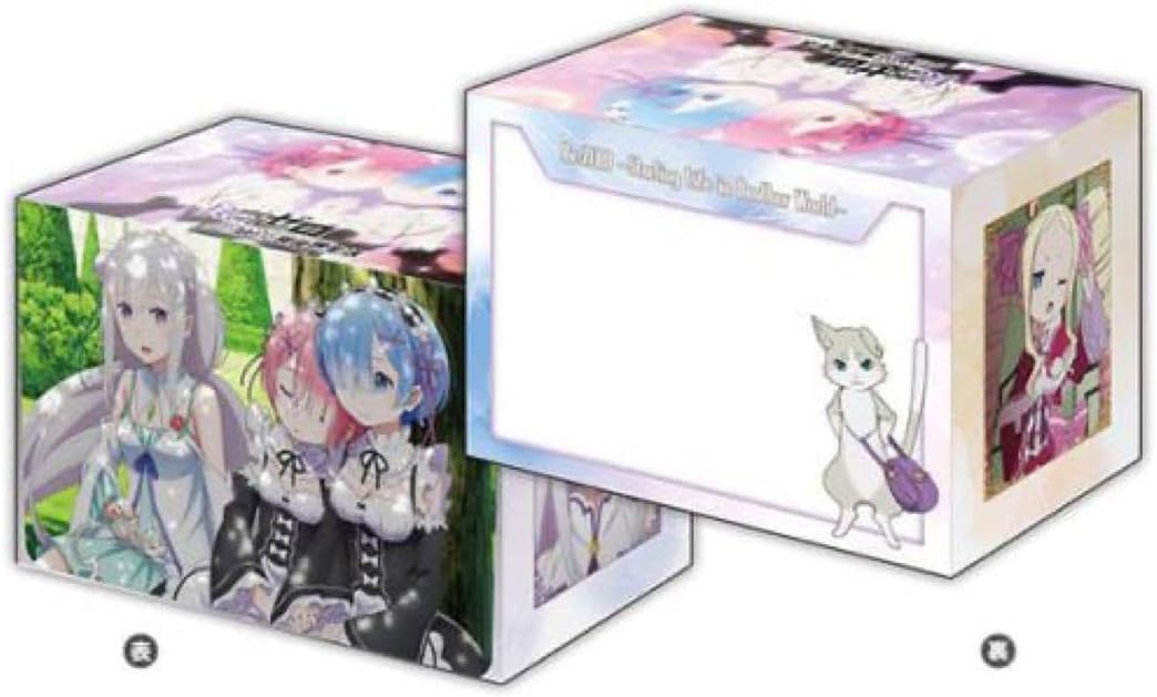 リゼロ デッキケース&角スリ×2 合皮製デッキケースW Re：ゼロ
