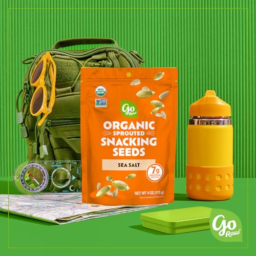 Go Raw Organic Sprouted Mixed Sunflower & Pumpkin Seeds - Sea Salted Snack - image 3