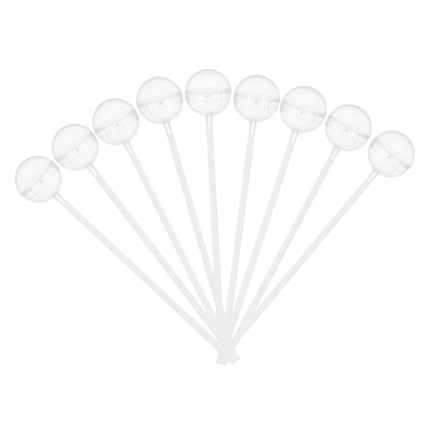 Porte-boules de chocolat en plastique transparent avec socle stable pour décors de table
