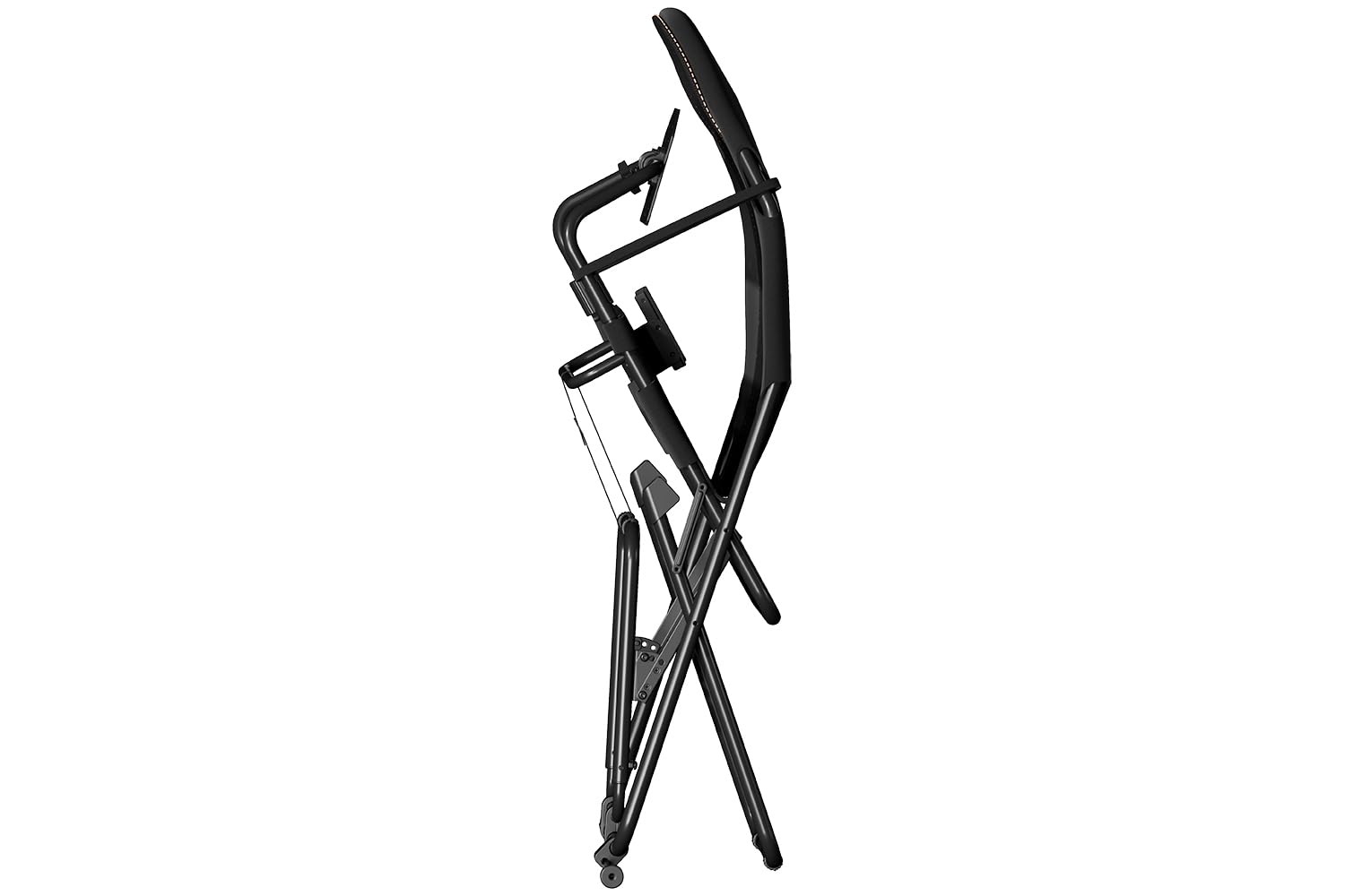 Indeca Cockpit Simracing Corpus Racer GTR con Asiento Plegable | Soporte para Volante, Pedales y Palanca de Cambios | Estructura Ajustable y Estable