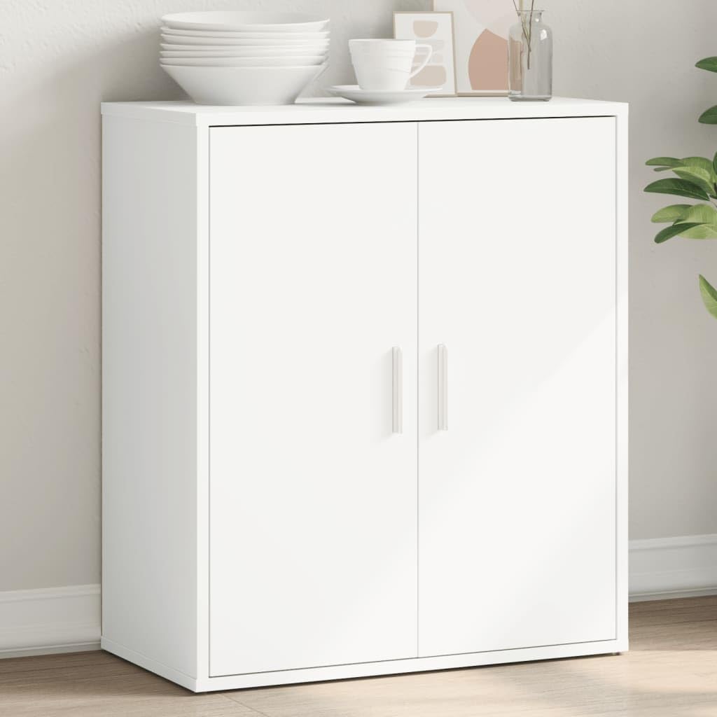 Credenza bianca, 60 x 31 x 70 cm, in legno