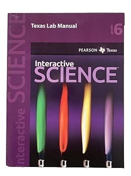 Paperback Pearson Texas Interactive Science Grade 6 Lab Manual Book
