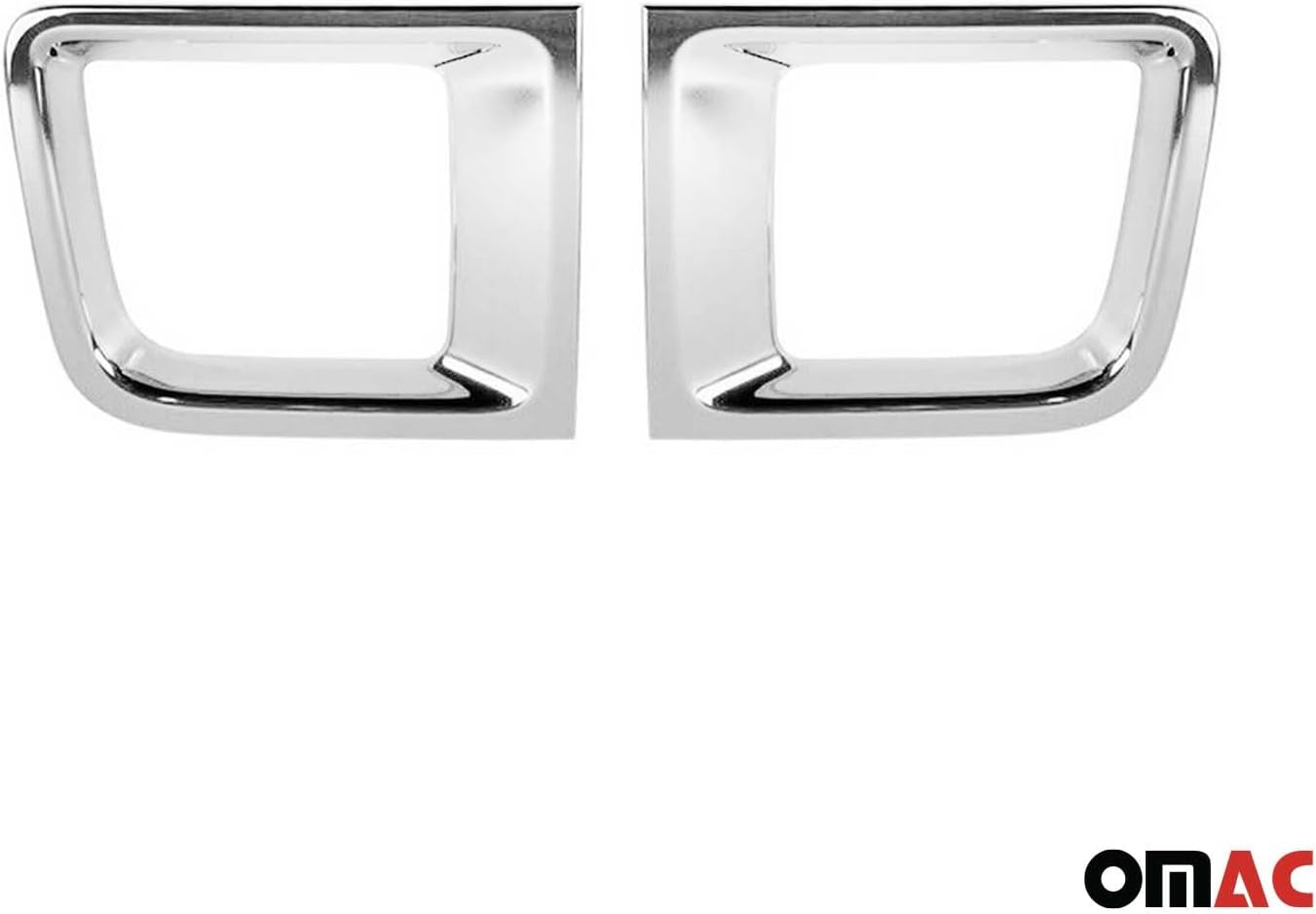 OMAC Front Bumper Grill Frame Molding Trim for Jeep Renegade 2015-2018