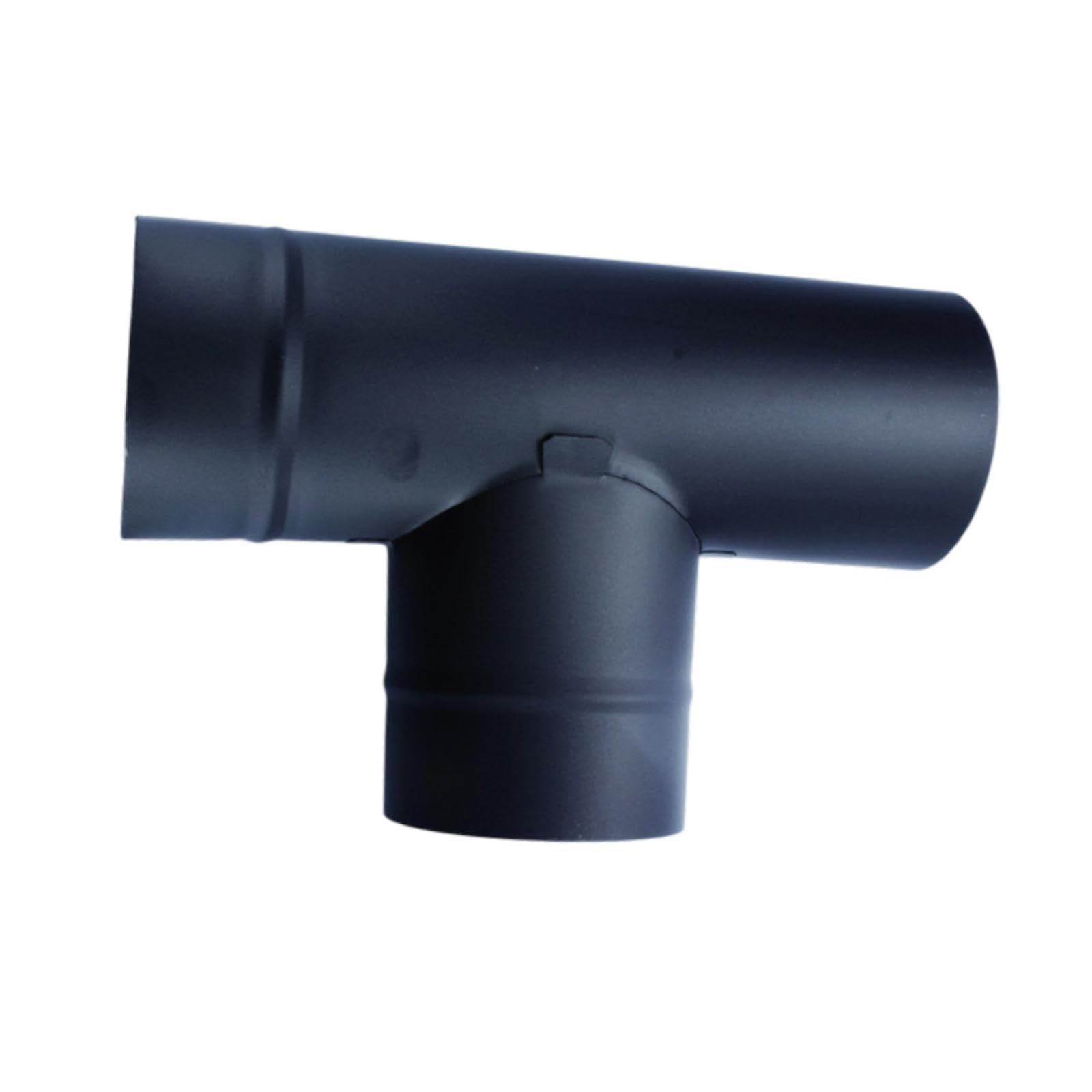 Tubo de Chimenea para Estufa de Tienda de Campaña, Tubo de en T de Acero Inoxidable para Estufa de Leña de Camping, 15,3 cm