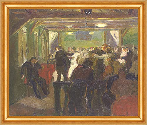 Personnes dansantes de Max Beckmann affiche salle de danse style musée taille 058