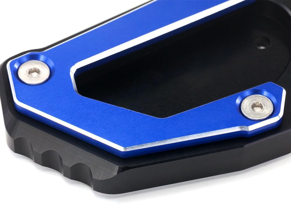 Motorcycle Side Stand Extension Kickstand Plate Compatible With SUZUKI Vstrom 650 650XT 2004-2023 Vstrom | Foot Pad Support DL650 DL650A XT Vstrom650 V-strom 650 Accessories (gray)